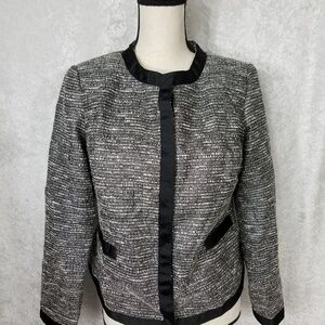 Sag Harbor Lined Career Jacket Blazer Suit Sz 10P